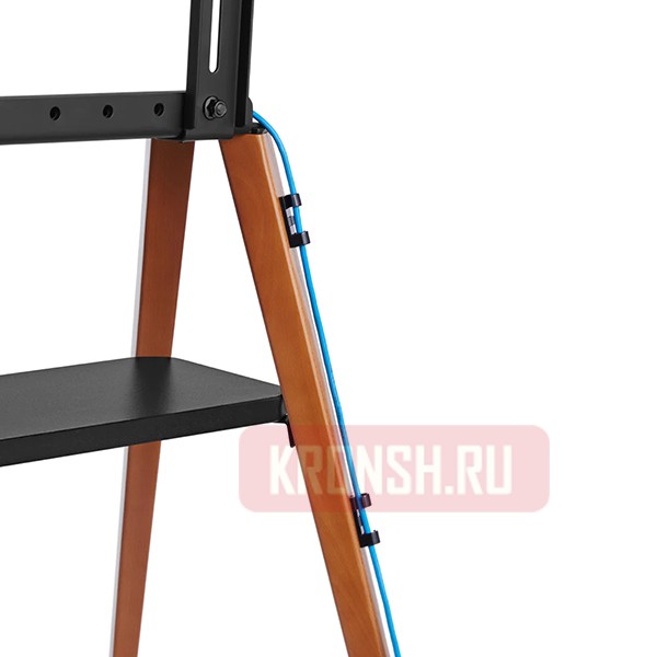 Стойка Uniteki STW008WOOD-B (чёрная) 