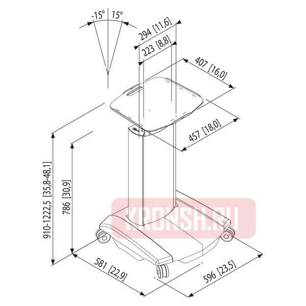 столик Vogels PPT 2300