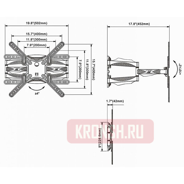 Кронштейн для телевизора Onkron M5