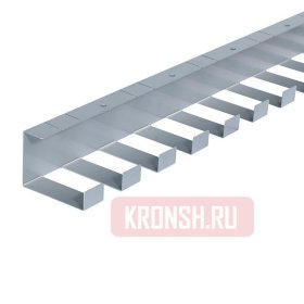 Кабель-канал ErgoFount PCS-147S (серебристый)