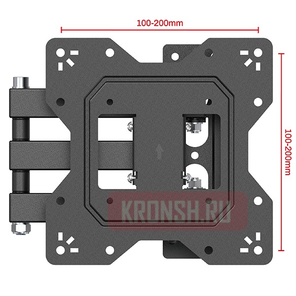 Кронштейн для телевизора Uniteki FM1674BN (чёрный)    