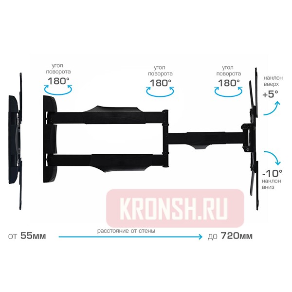 Кронштейн для телевизора Tuarex Alta-402