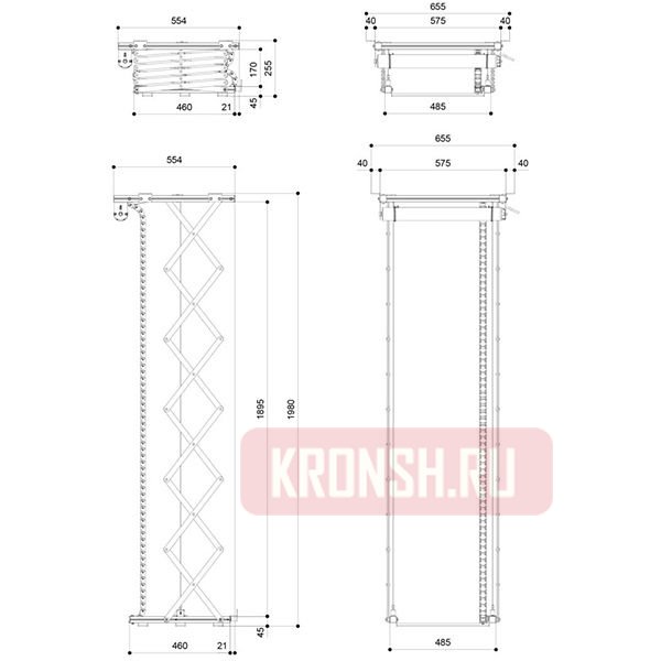 Лифт Vogels PPL 2170