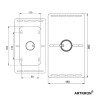 Кронштейн для камеры ARTKRON RCS-CAM/R (чёрный)