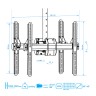 Кронштейн для двух телевизоров Arm-Media LCD-1750 (черный) 