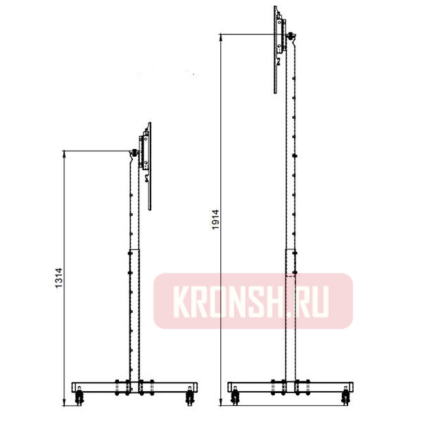 Стенд для телевизора ARTKRON​ PZ-400