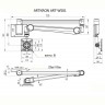 Кронштейн для монитора ARTKRON ART-W501
