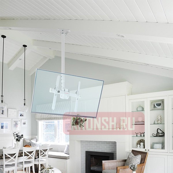 потолочный кронштейн Arm-Media LCD-1800 (белый)