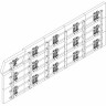 Настенный каркас для видеостены ARTKRON VWBW-P53
