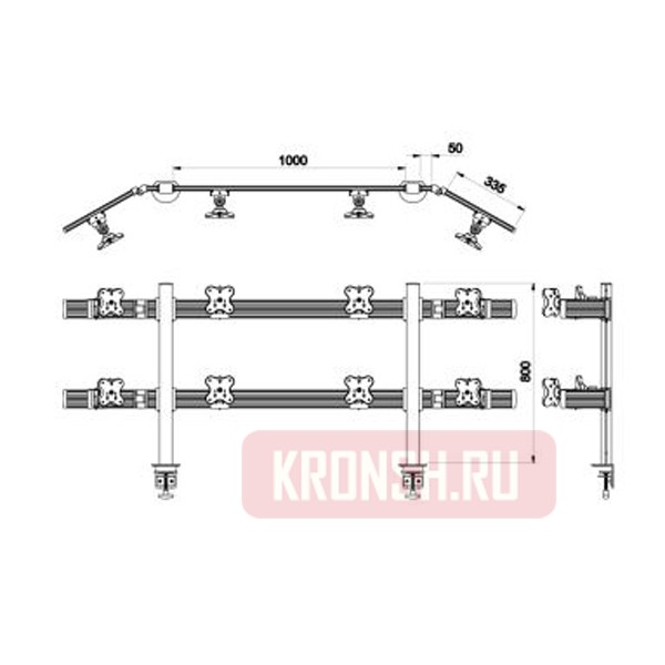 кронштейн EGC EGTB-8028W