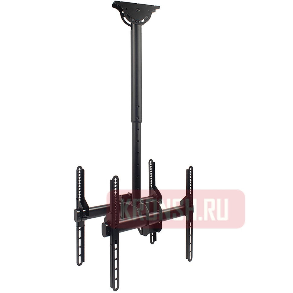 кронштейн для двух телевизоров Arm-Media LCD-1850 (черный)  