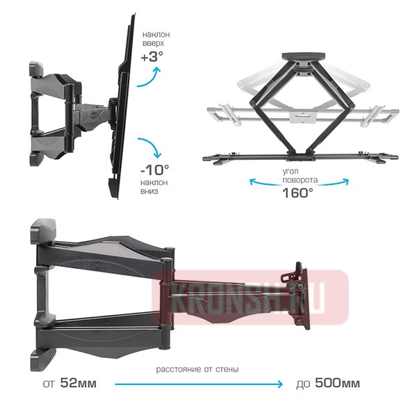Кронштейн для телевизора Kromax Atlantis-35