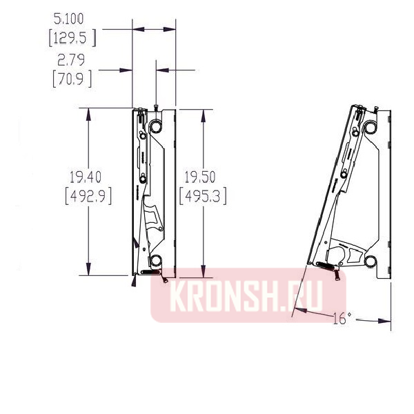 Кронштейн Vogels PFW 5870