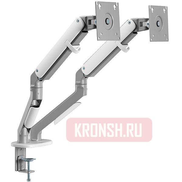 Кронштейн для мониторов Ultramounts UM735SIL (серебристый) 