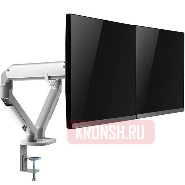 Кронштейн для мониторов Ultramounts UM735SIL (серебристый) 