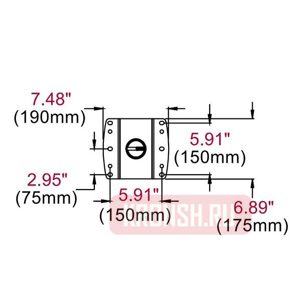 Кронштейн для проектора Peerless-AV MOD-PJF2KIT100-CPF-B