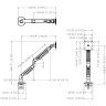Кронштейн для монитора ErgoFount DFS-102G