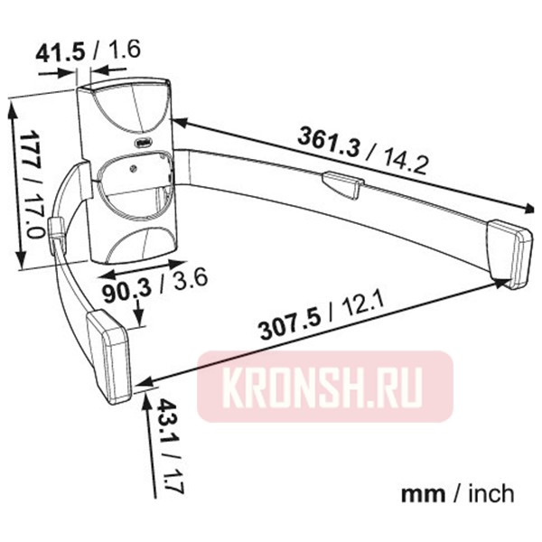 крепление для AV компонентов