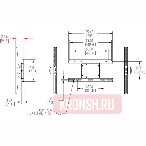 Кронштейн для телевизора Vogels PFW 6858