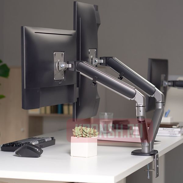 Кронштейн для мониторов Ultramounts UM735BL (чёрный)  