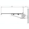 Кронштейн для клавиатуры ARTKRON SHELF 