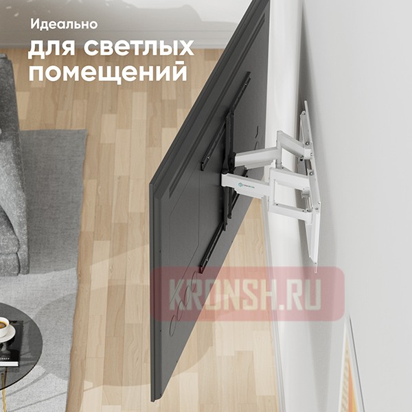 Кронштейн для телевизора Onkron SM6W (белый) 