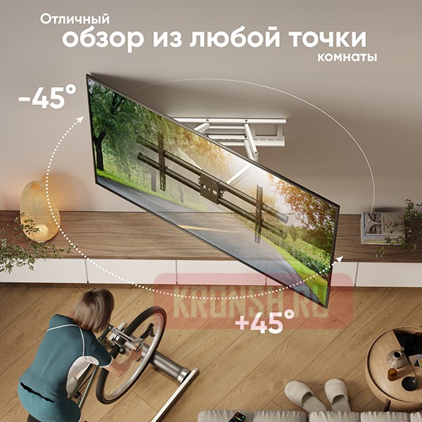 Кронштейн для телевизора Onkron M10W (белый)