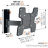 Кронштейн для телевизора Vogels WALL 3125 (чёрный)
