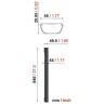 Vogels Cable 4 (серебристый)