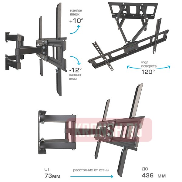 Кронштейн для телевизора Tuarex Olimp-606