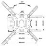 Кронштейн для телевизора Electriclight КБ-01-86