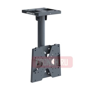 Кронштейн ARTKRON​ DNT-20 (300-500 мм, чёрный, с фланцем)
