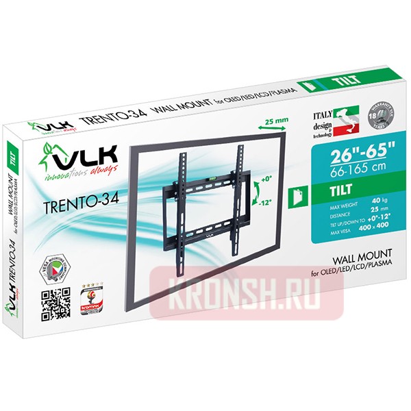 Кронштейн для телевизора VLK Trento-34