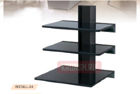 Кронштейн для аппаратуры Antall Install-04 (чёрное стекло)   