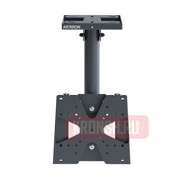 Кронштейн ARTKRON​ DNT-20 (600-1000 мм, чёрный, с фланцем) 
