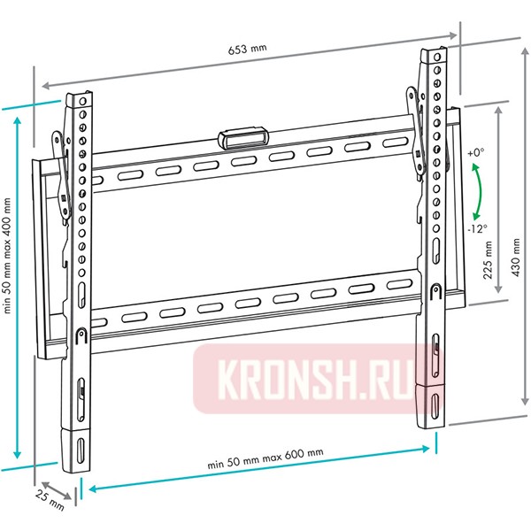 Кронштейн для телевизора VLK Trento-32