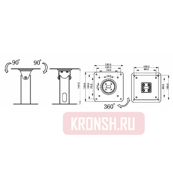 Кронштейн ARTKRON IPA-1