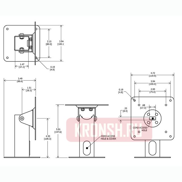 Кронштейн ARTKRON IPA-1