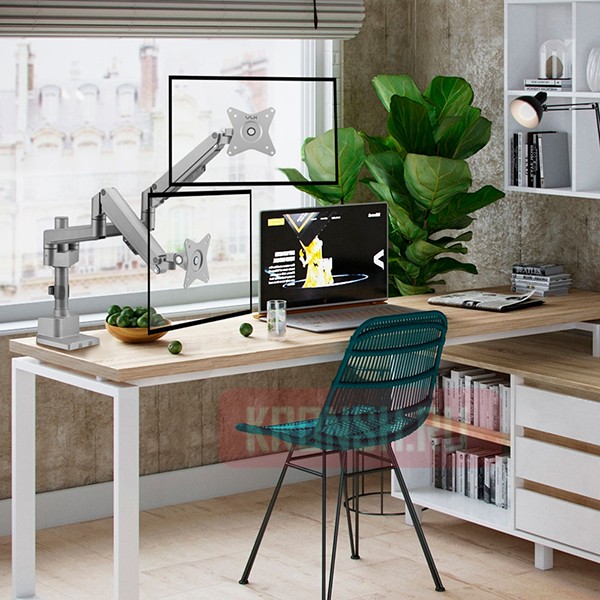 Кронштейн для двух мониторов VLK Trento-95