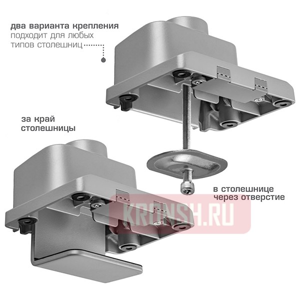 Кронштейн для двух мониторов VLK Trento-95