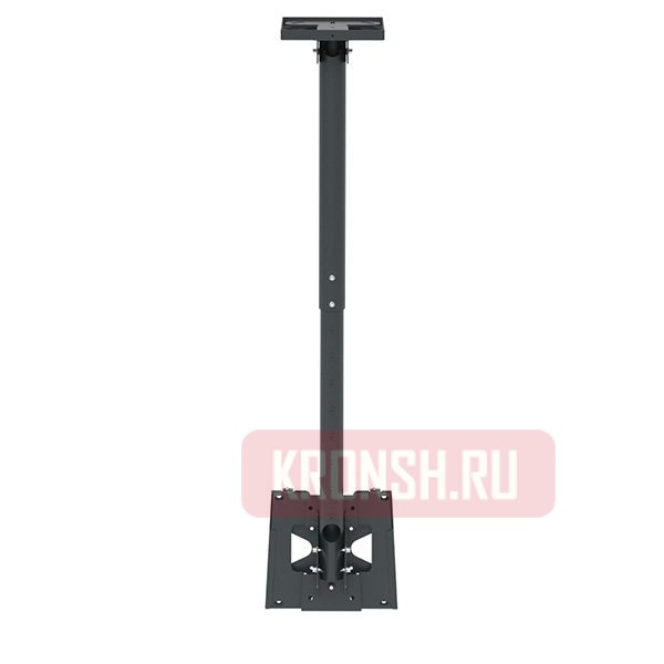 Кронштейн ARTKRON​ DNT-20 (800-1400 мм, чёрный, с фланцем) 