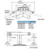 Кронштейн Ergotron LX Dual Display Lift Stand (33-299-195)