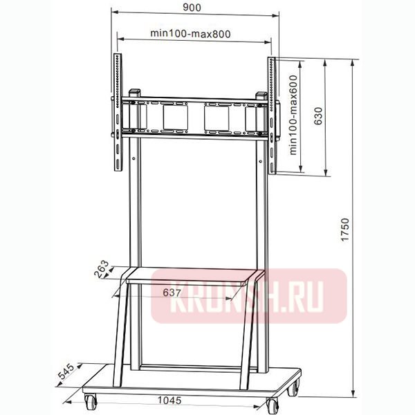 Стенд для телевизора Wize Pro M86