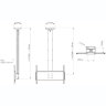 Кронштейн Flatscreen CH ST 600