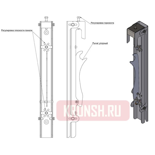 Потолочный кронштейн ARTKRON VWBC-51