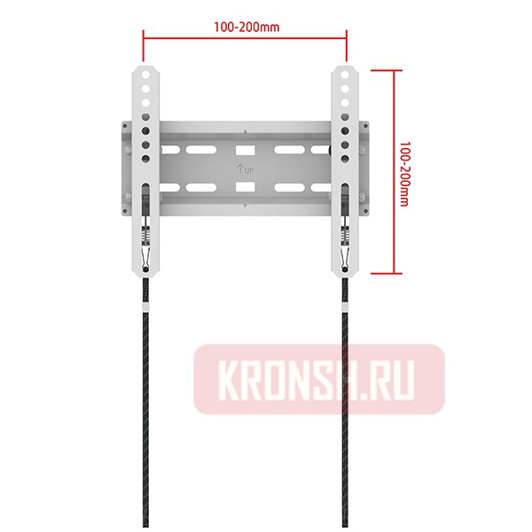 Кронштейн для телевизора Uniteki TM1602 (белый)  