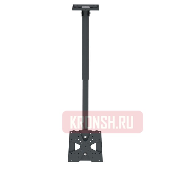 Кронштейн ARTKRON​ DNT-20 (1500-2500 мм, чёрный, с фланцем)   