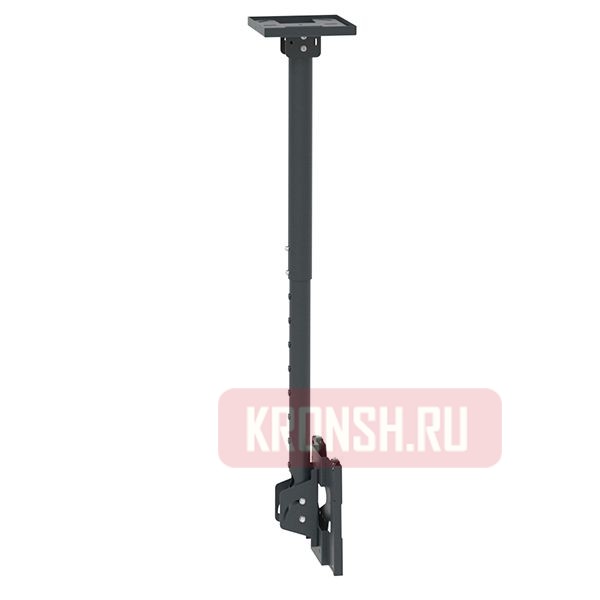 Кронштейн ARTKRON​ DNT-20 (1500-2500 мм, чёрный, с фланцем)   