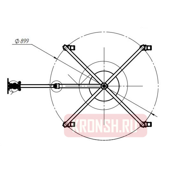 Стенд для монитора ARTKRON STM Turn 1528