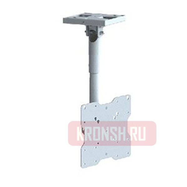 Кронштейн ARTKRON​ DNT-20 (300-500 мм, белый, с фланцем) 